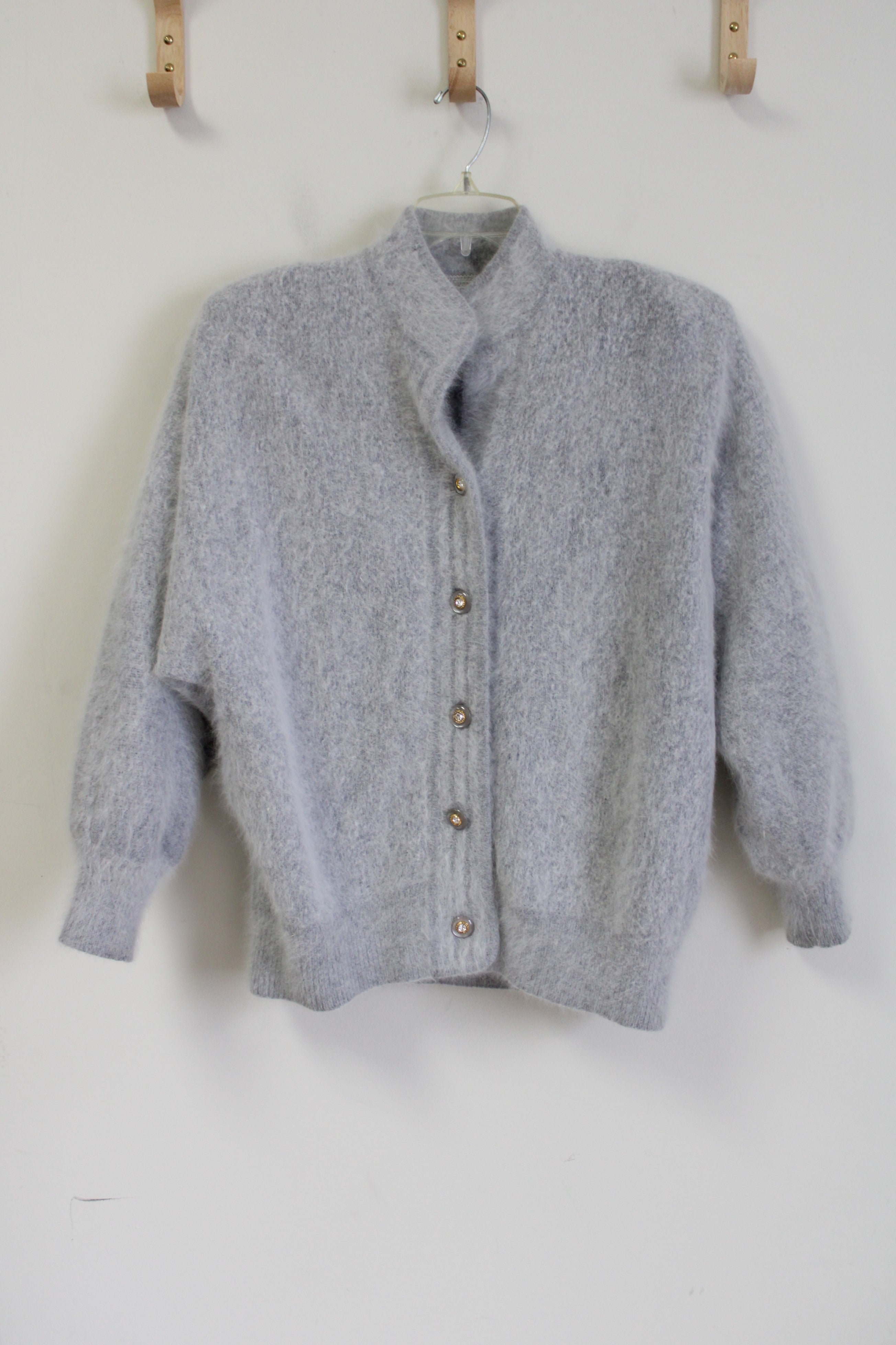 Stillman Studio Angora Fur Light Gray Jacket | L