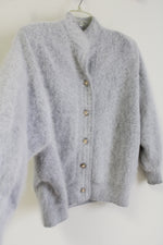 Stillman Studio Angora Fur Light Gray Jacket | L