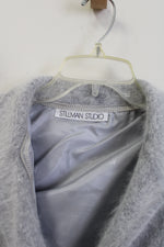 Stillman Studio Angora Fur Light Gray Jacket | L