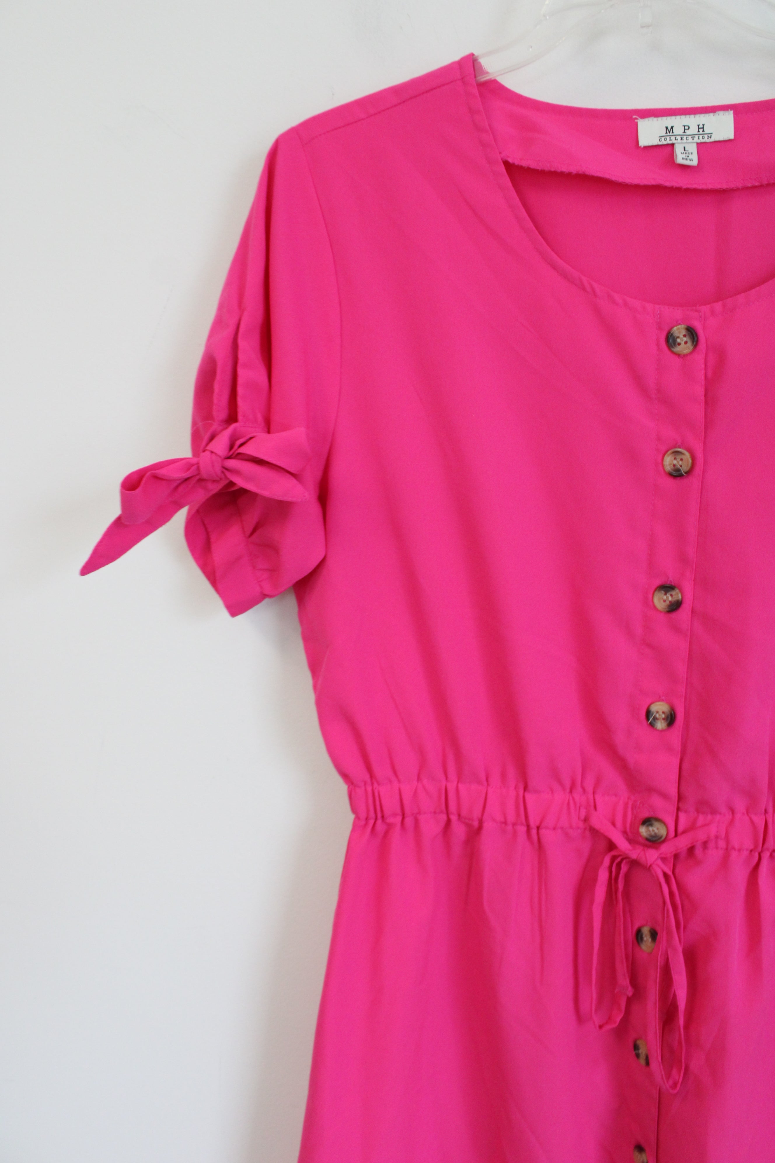 MPH Collection Hot Pink Dress | L