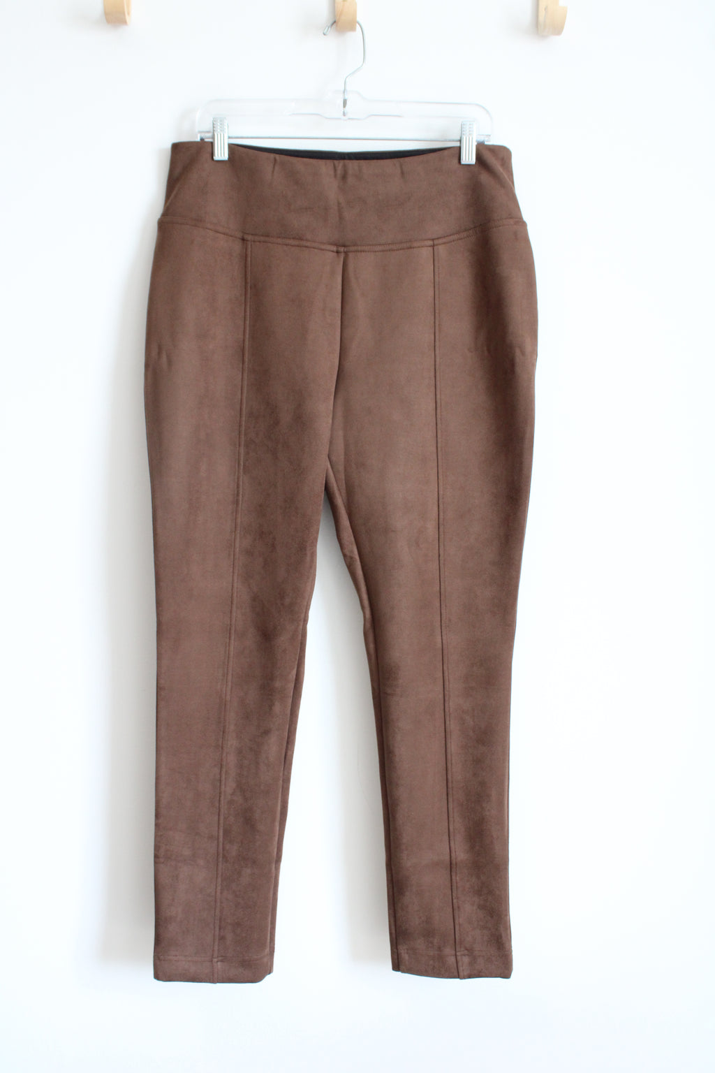 Andrew Marc Brown Suede Pants | L