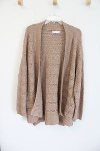 Sonoma Tan Knit Cardigan | XL