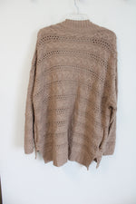 Sonoma Tan Knit Cardigan | XL