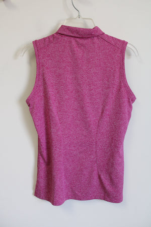 Nike Golf Dri-Fit Bay Fill Pink Polo Tank | M