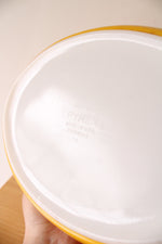 Pyrex Vintage #045 2.5 Quart Sunflower Daisy Covered Oval Baking Dish