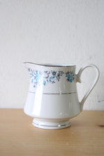 Lynns Helen Fine China Blue Floral Creamer Pourer