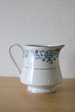 Lynns Helen Fine China Blue Floral Creamer Pourer