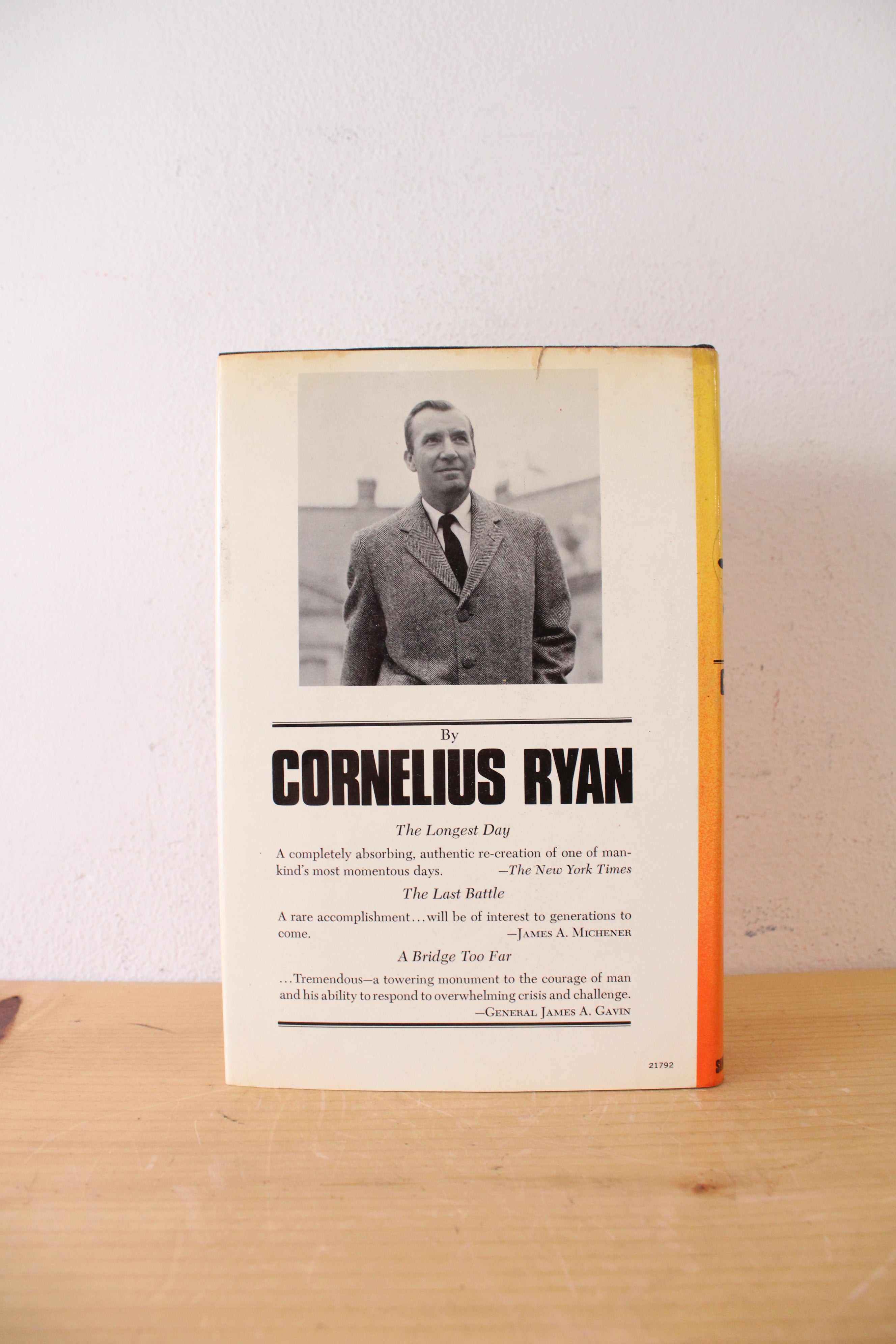 A Bridge Too Far By Cornelius Ryan Signed Copy