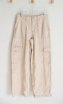 Wild Fable Tan Wide Leg Cargo Pants | M