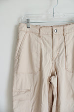 Wild Fable Tan Wide Leg Cargo Pants | M