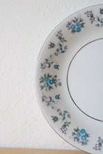 Lynns Helen Fine China Blue Floral Dessert Plate | 6"