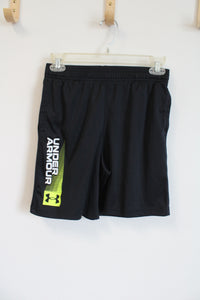 Under Armour Black Athletic Shorts | Youth L (12/14)