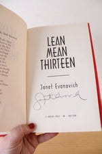 Lean Mean Thirteen By Janet Evanovich First Edition Signed Copy