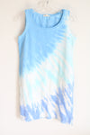 Jane And Delancey Blue Tie Dye Pocket Dress | S