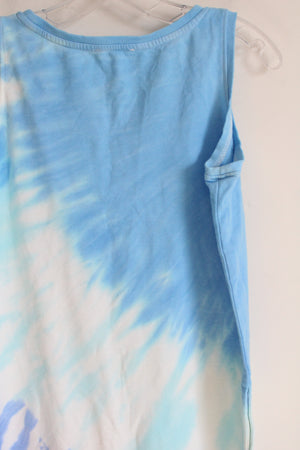 Jane And Delancey Blue Tie Dye Pocket Dress | S