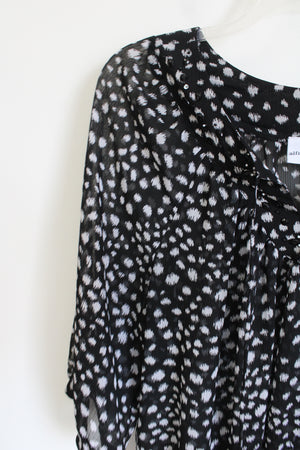 Alfred Dunner Black and White Blouse | 20