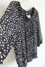 Alfred Dunner Black and White Blouse | 20