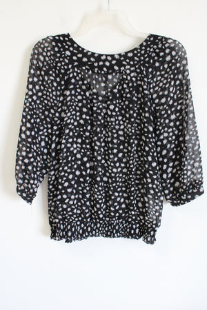 Alfred Dunner Black and White Blouse | 20