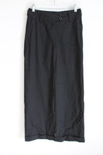 H&M Black Straight Leg Chino Pants | 4