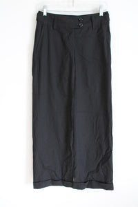H&M Black Straight Leg Chino Pants | 4