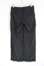 H&M Black Straight Leg Chino Pants | 4
