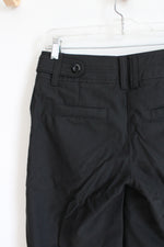 H&M Black Straight Leg Chino Pants | 4