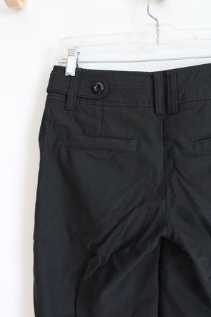 H&M Black Straight Leg Chino Pants | 4