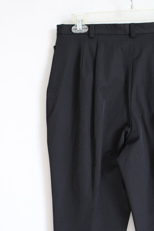 Doncaster Black Stretch Chino Pants | 10 Petite