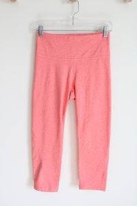 Old Navy Active Cozecore Pink Capri Leggings | M