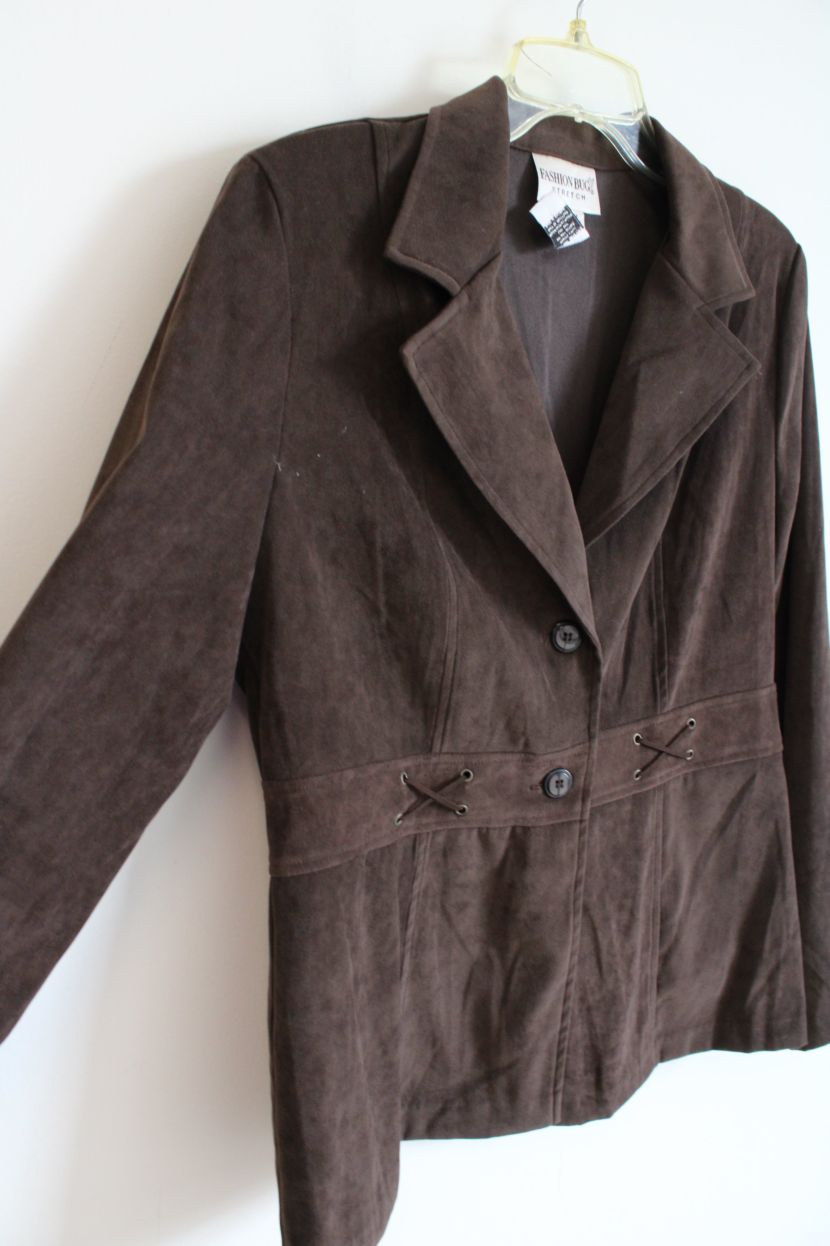 Fashion Bug Stretch Brown Jacket | M