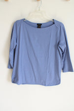 Ann Taylor Factory Light Blue Long Sleeved Shirt | M