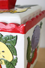 Vintage JG Painted Sugar Cannister
