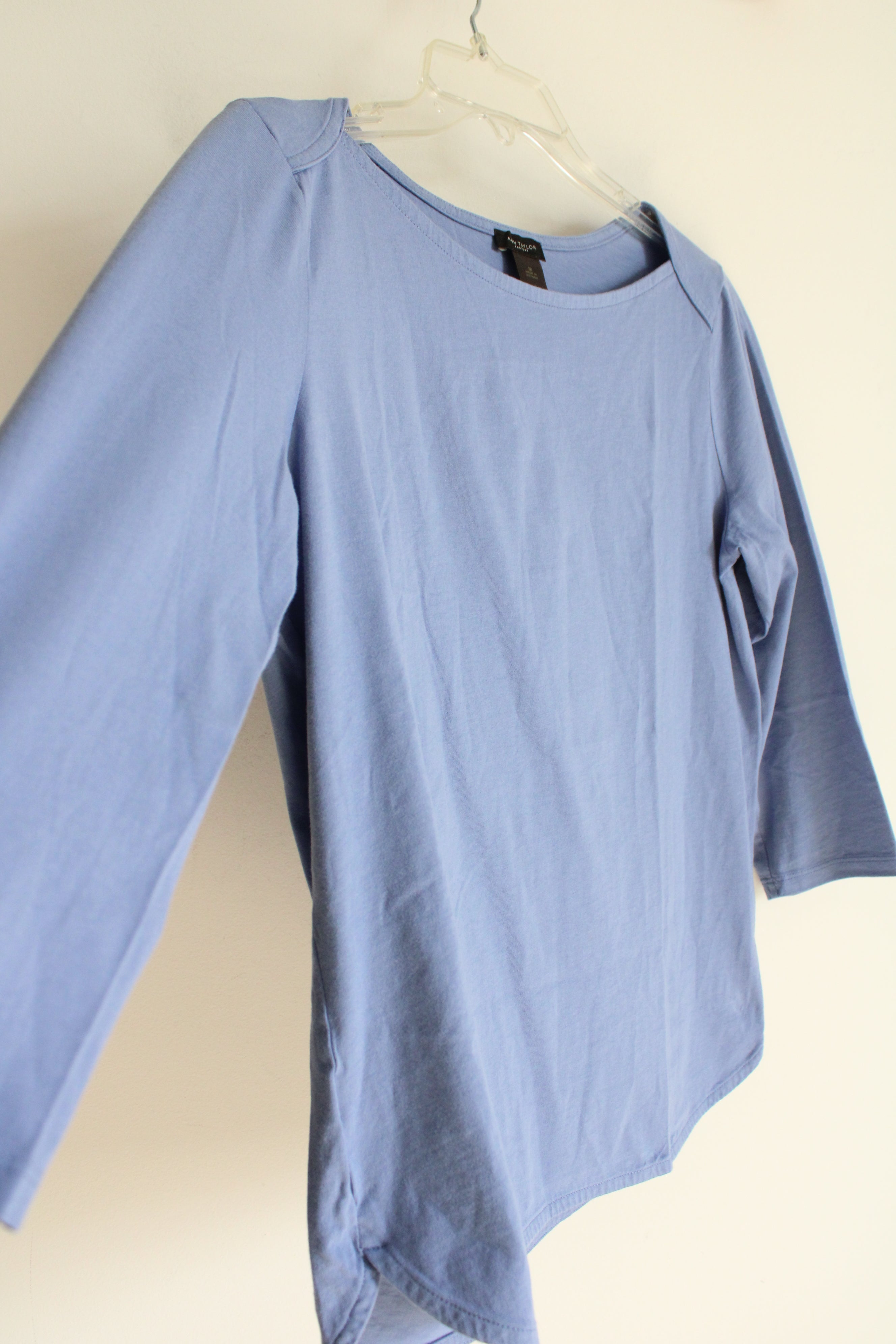 Ann Taylor Factory Light Blue Long Sleeved Shirt | M