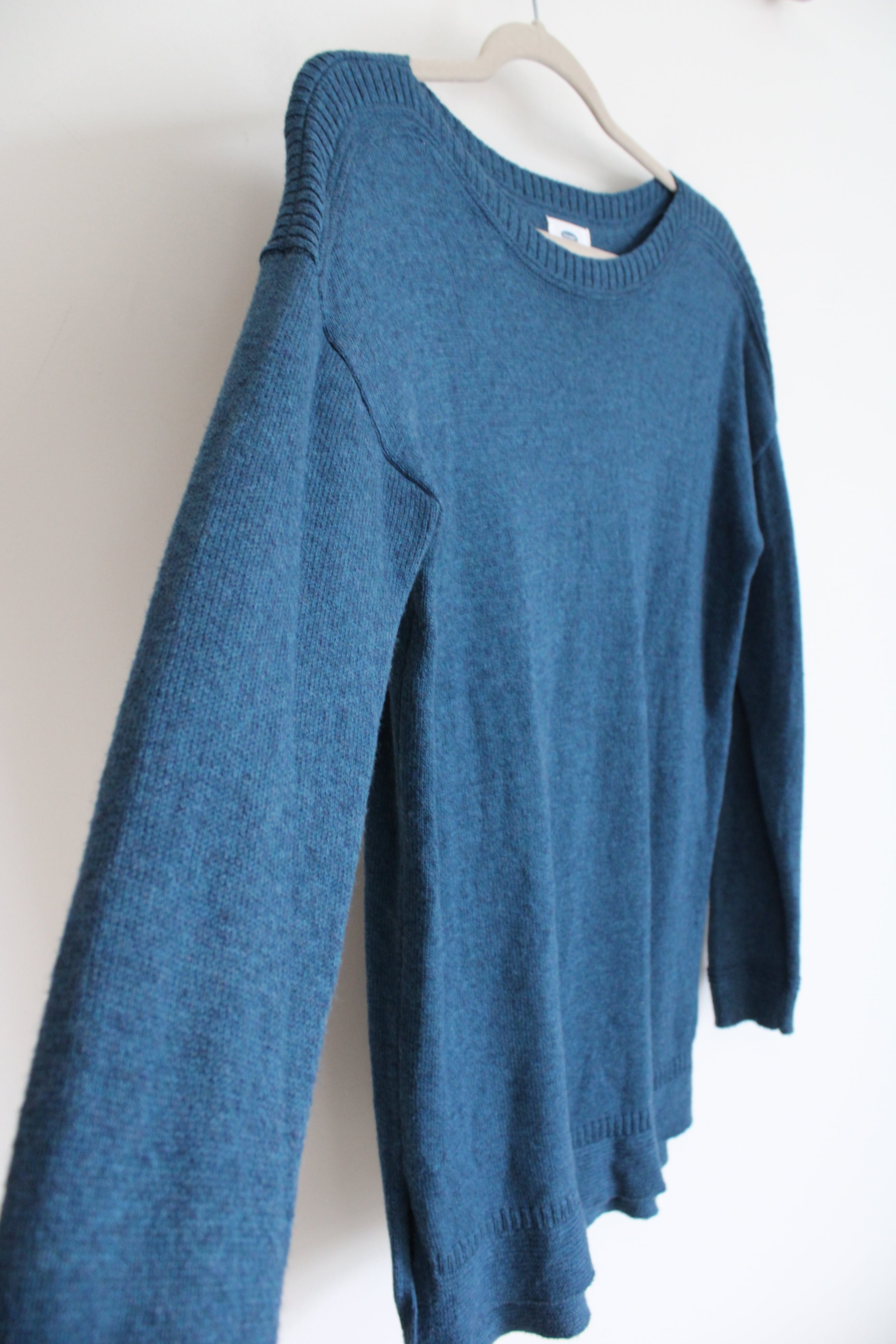 Old Navy Teal Blue Knit Sweater | S