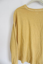 Old Navy Boxy Yellow The Easy Tee | M