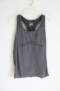 Old Navy Active Fitted Go-Dry Gray Tank | L