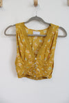 Urban Outfitters Yellow Floral Vest Tank | XS