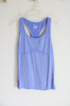 Old Navy Active Go-Dry Blue Fitted Tank | L