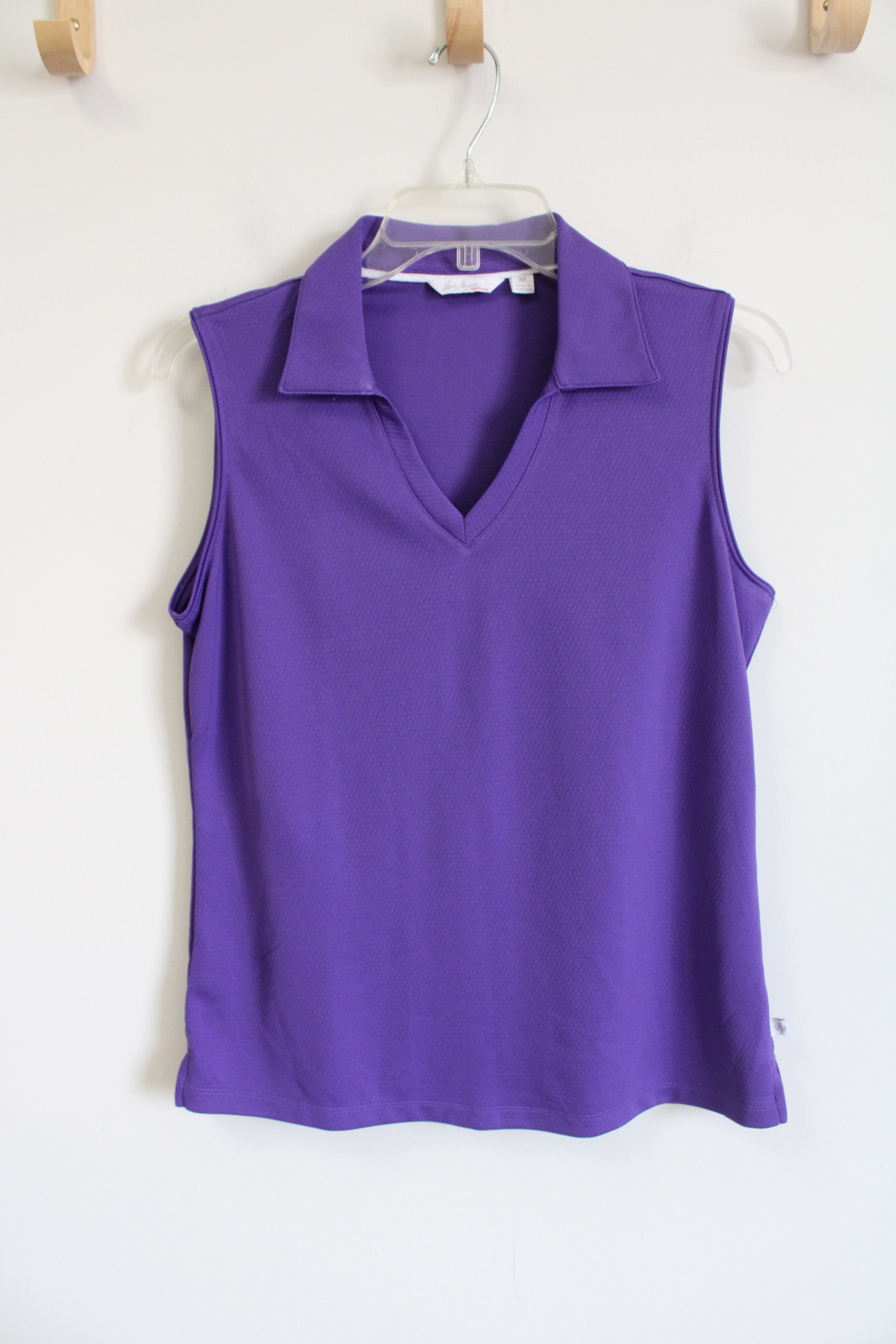 Lady Hagen Sleeveless Purple Active Tank | M