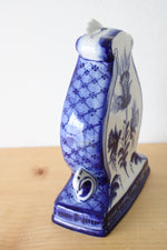 Hand Made In Russia Blue Painted Clock