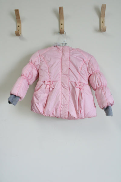 ZeroXposur Pink Puffer Winter Coat 24 MO Jubilee Thrift