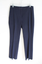 Dana Buchman Navy Blue Trouser Pants | 12 Short