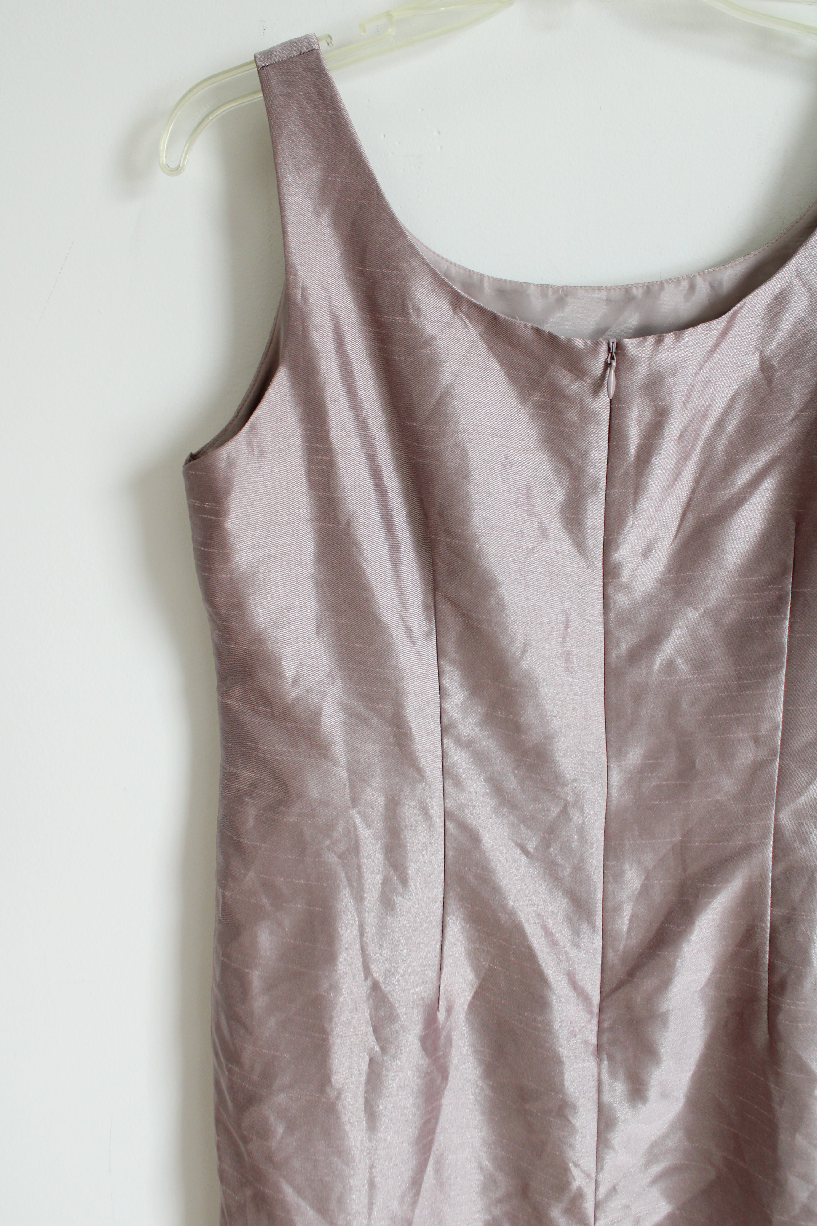 Jessica Howard Pale Pink/Purple Shine Dress | 10 Petite