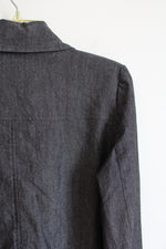 Sandro Sportswear Dark Gray Double Breasted Jacket | M