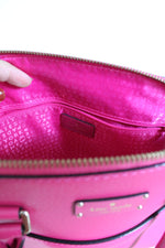 Kate Spade Grove Street Carli Hot Pink Leather Bag