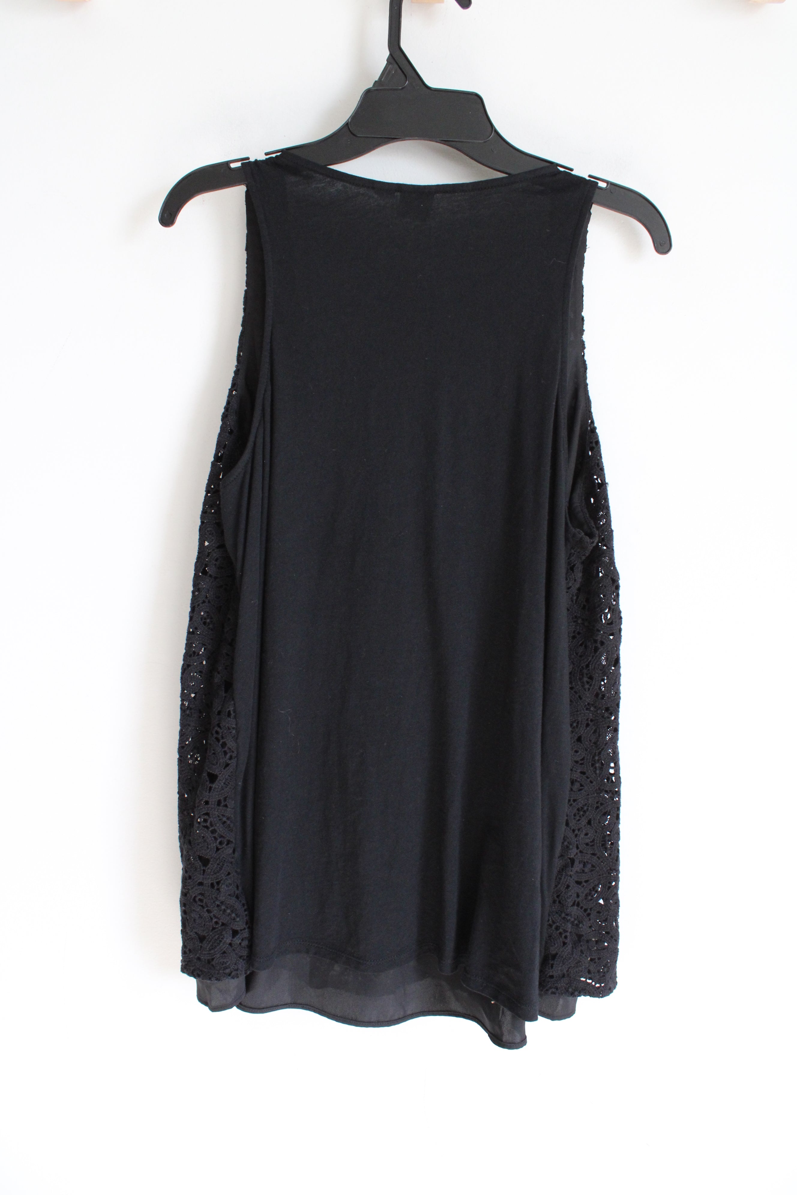 Gap Black Lace Front Tank | M