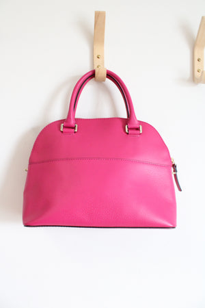 Kate Spade Grove Street Carli Hot Pink Leather Bag