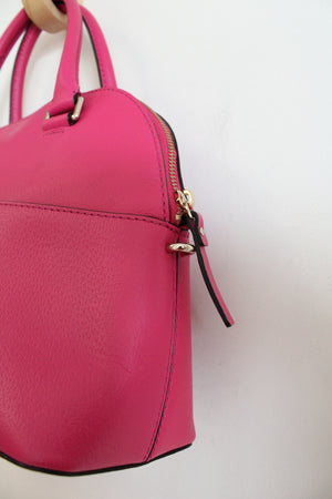 Kate Spade Grove Street Carli Hot Pink Leather Bag