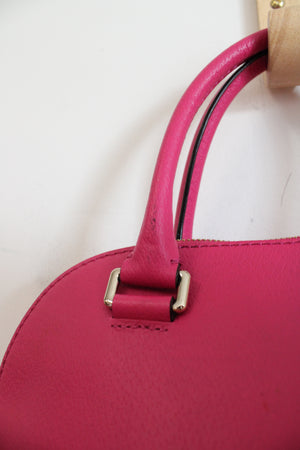 Kate Spade Grove Street Carli Hot Pink Leather Bag