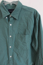 American Eagle Green Button Down Shirt | L